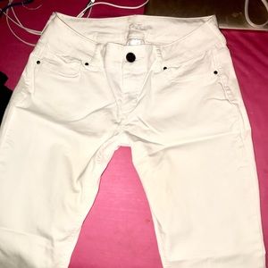 White skinny jeans maurices